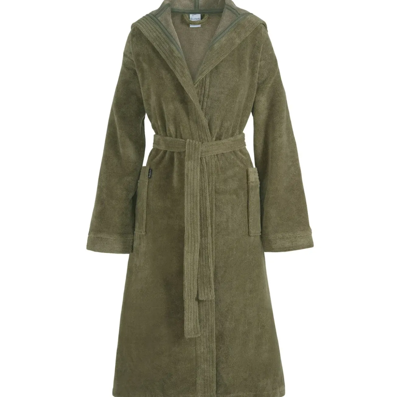 Bath & Living Vandyck Bathrobe TAYLOR color Olive green