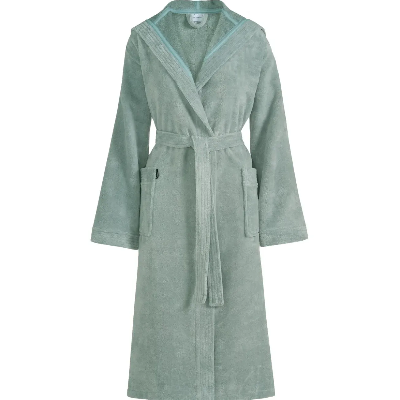 Bath & Living Vandyck Bathrobe TAYLOR color Pearl Blue (BAGE22205)