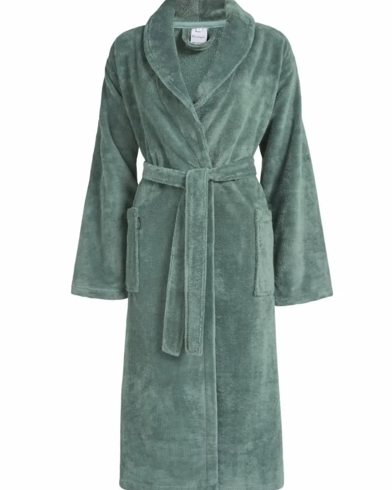 Bath & Living Vandyck BEAUMONT bathrobe Vintage Green-166 (BAGE14201)