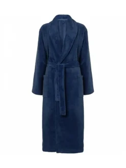 Bath & Living Vandyck BEAUMONT bathrobe Navy-036