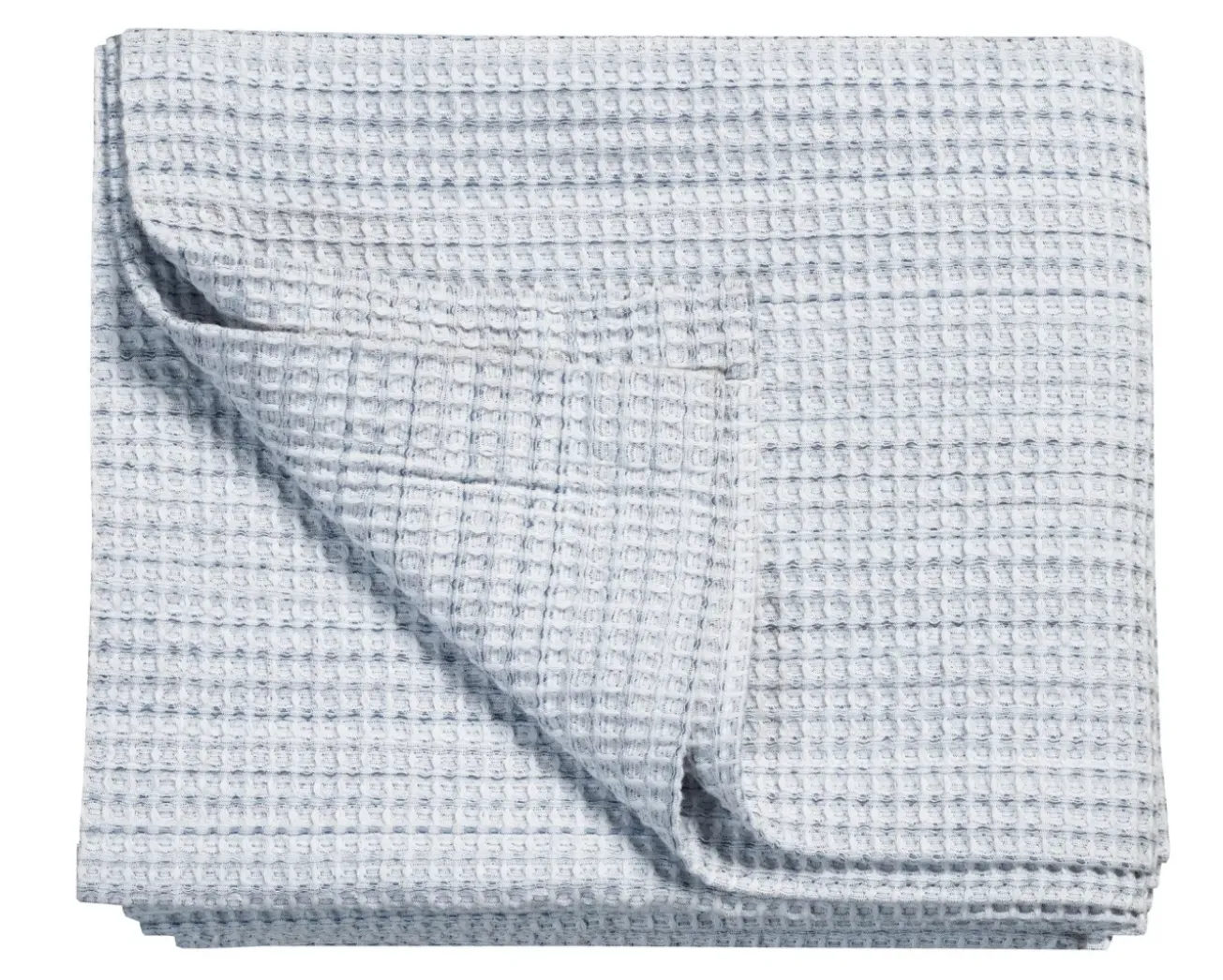 Bath & Living Vandyck Bedspread / waffle blanket PURE 31 Faded Denim 180x260 cm
