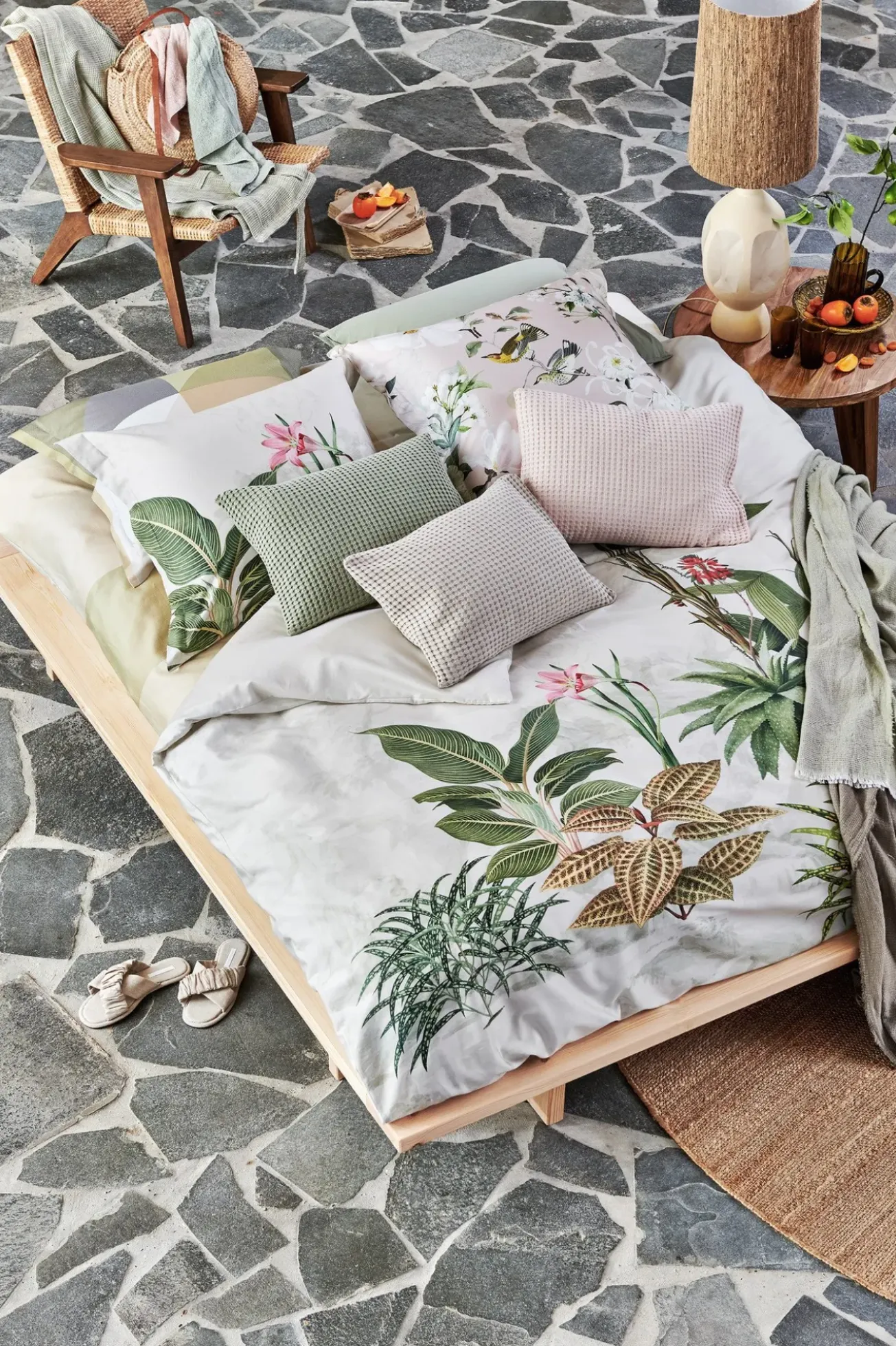 Bath & Living Vandyck Duvet cover Botanical 240x220 cm (satin) SASA22101