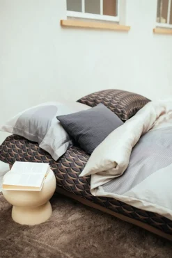 Bath & Living Vandyck Duvet cover BOUNCING Off Black 200x220 cm (satin cotton)