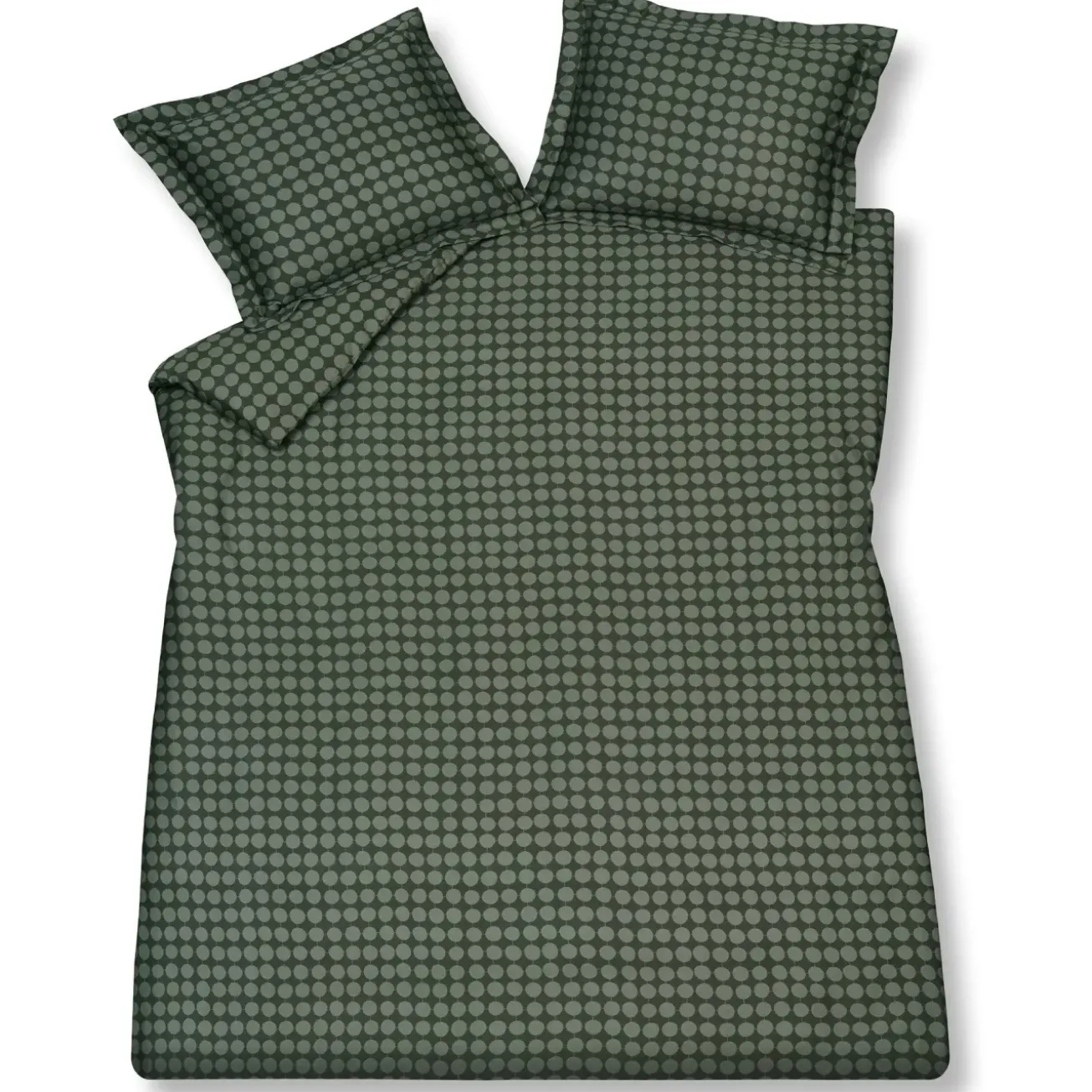 Bath & Living Vandyck Duvet cover BUZZ Olive 240x220 cm (satin) SABR21215