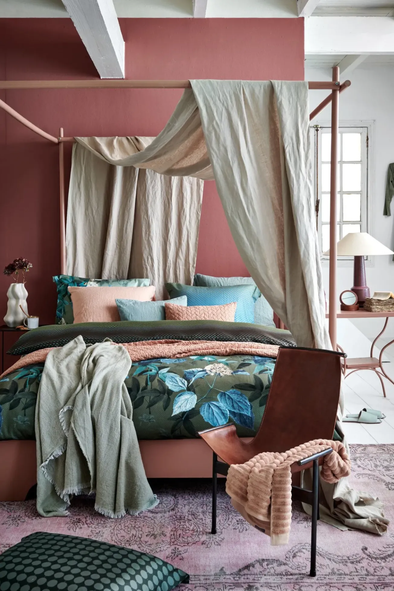 Bath & Living Vandyck Duvet cover BUZZ Olive 240x220 cm (satin) SABR21215
