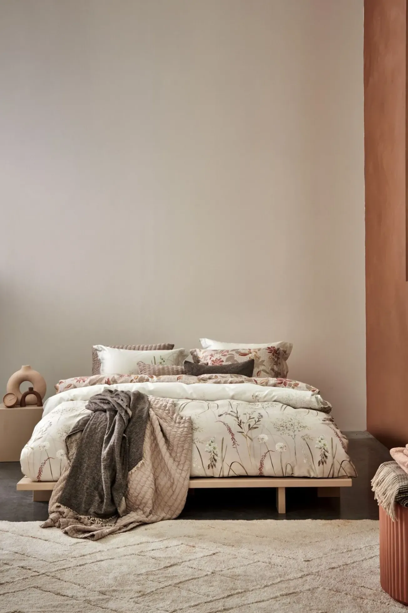 Bath & Living Vandyck Duvet cover CASHMERE GLOW linen 200x220 cm (satin cotton)