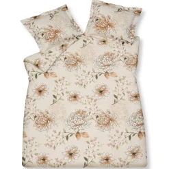 Bath & Living Vandyck Duvet cover CHEERFUL Cream Tan 200x220 cm (satin) SABR22105