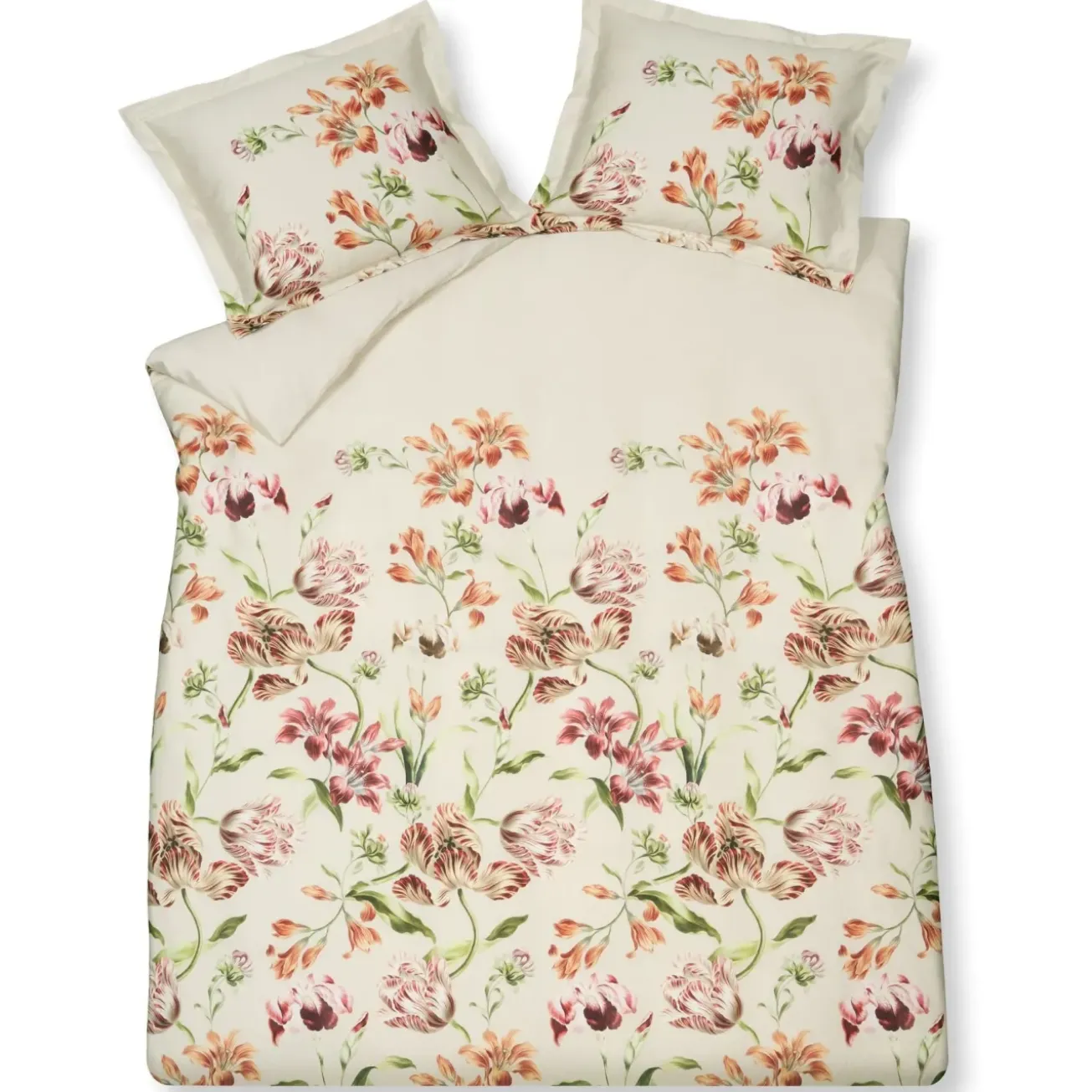 Bath & Living Vandyck Duvet cover DELICIOUS Cream Tan 140x220 cm (satin cotton)