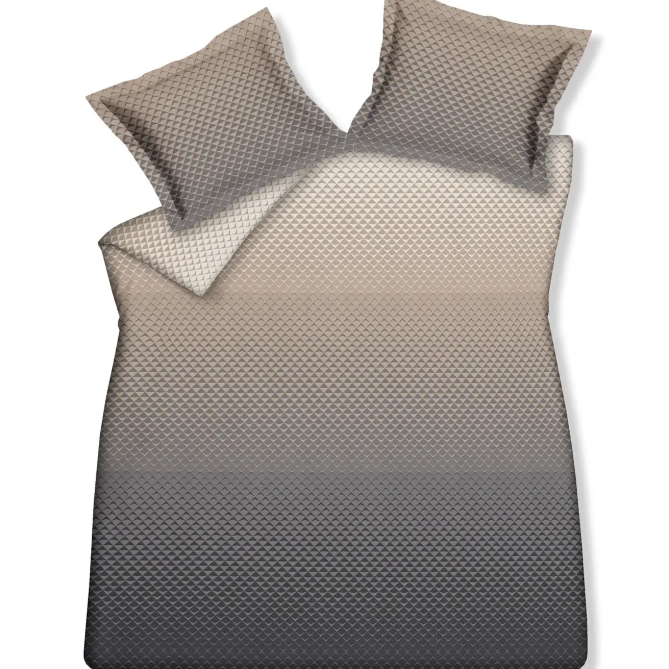 Bath & Living Vandyck Duvet cover DIAMONDS Off Black 140x220 cm