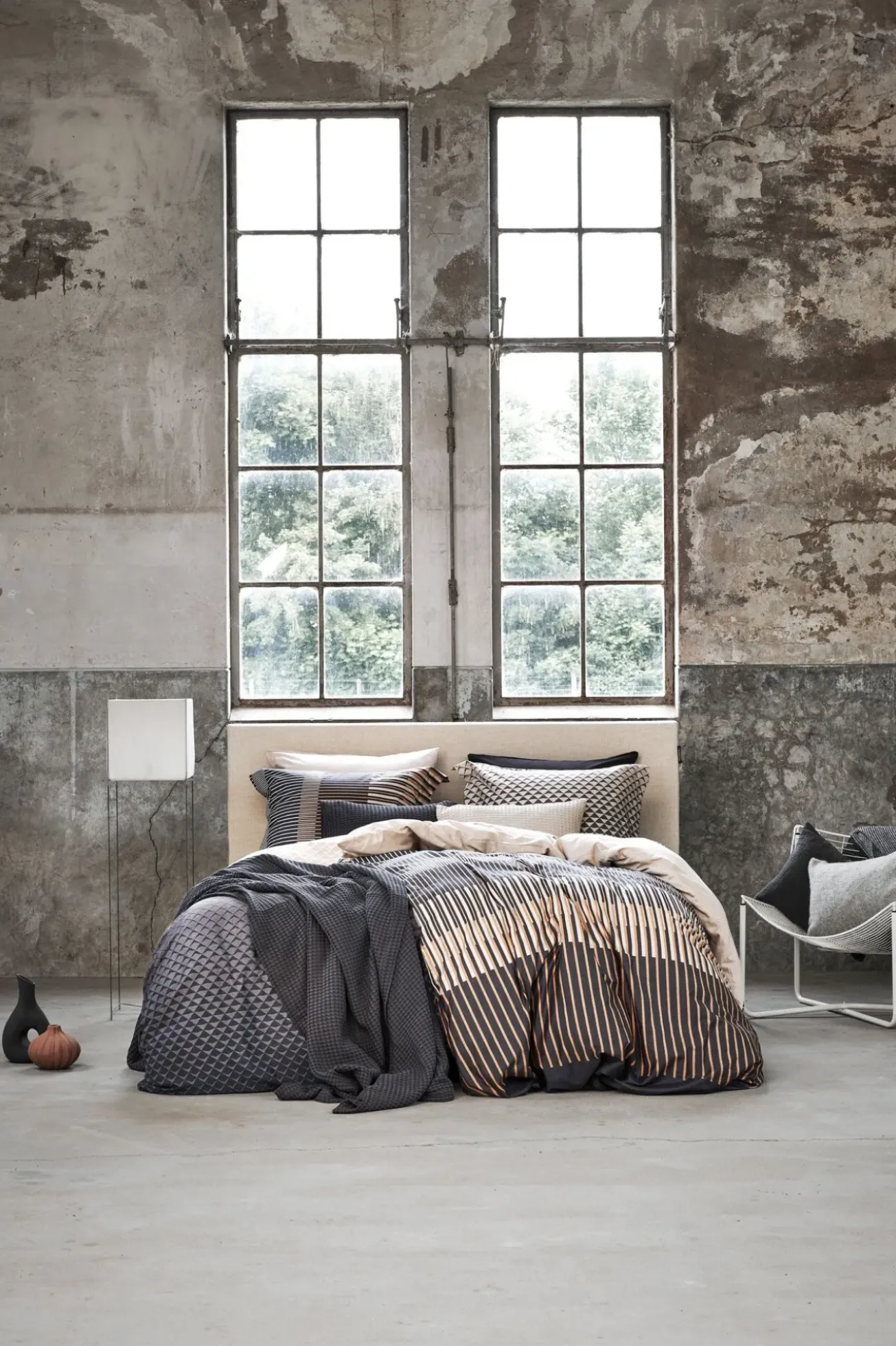 Bath & Living Vandyck Duvet cover DIAMONDS Off Black 140x220 cm