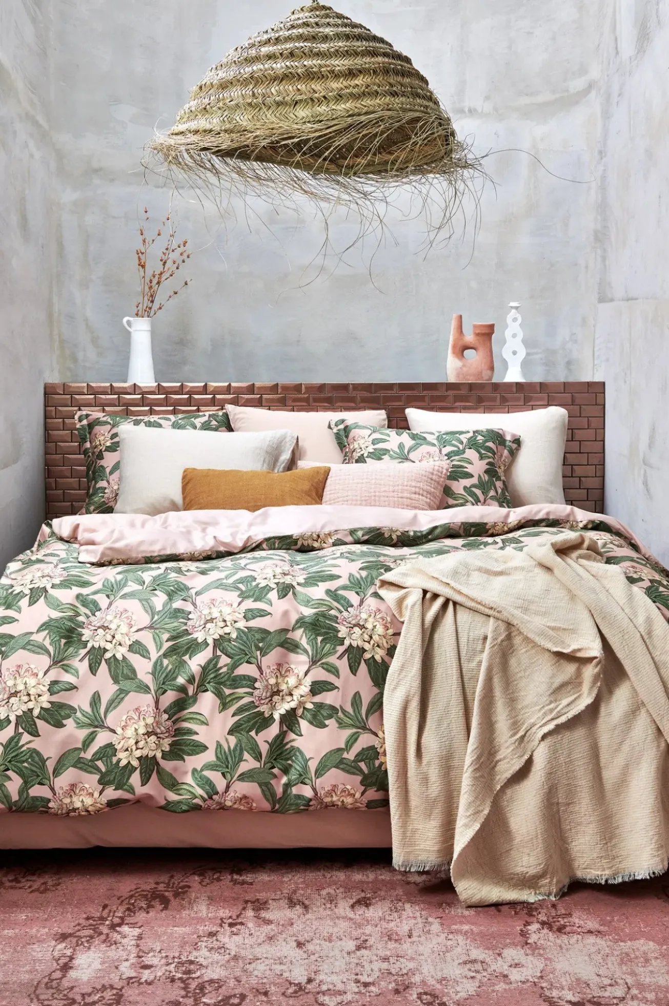 Bath & Living Vandyck Duvet cover EVERGREEN Pearl Blue 240x220 cm (satin) SAM122104