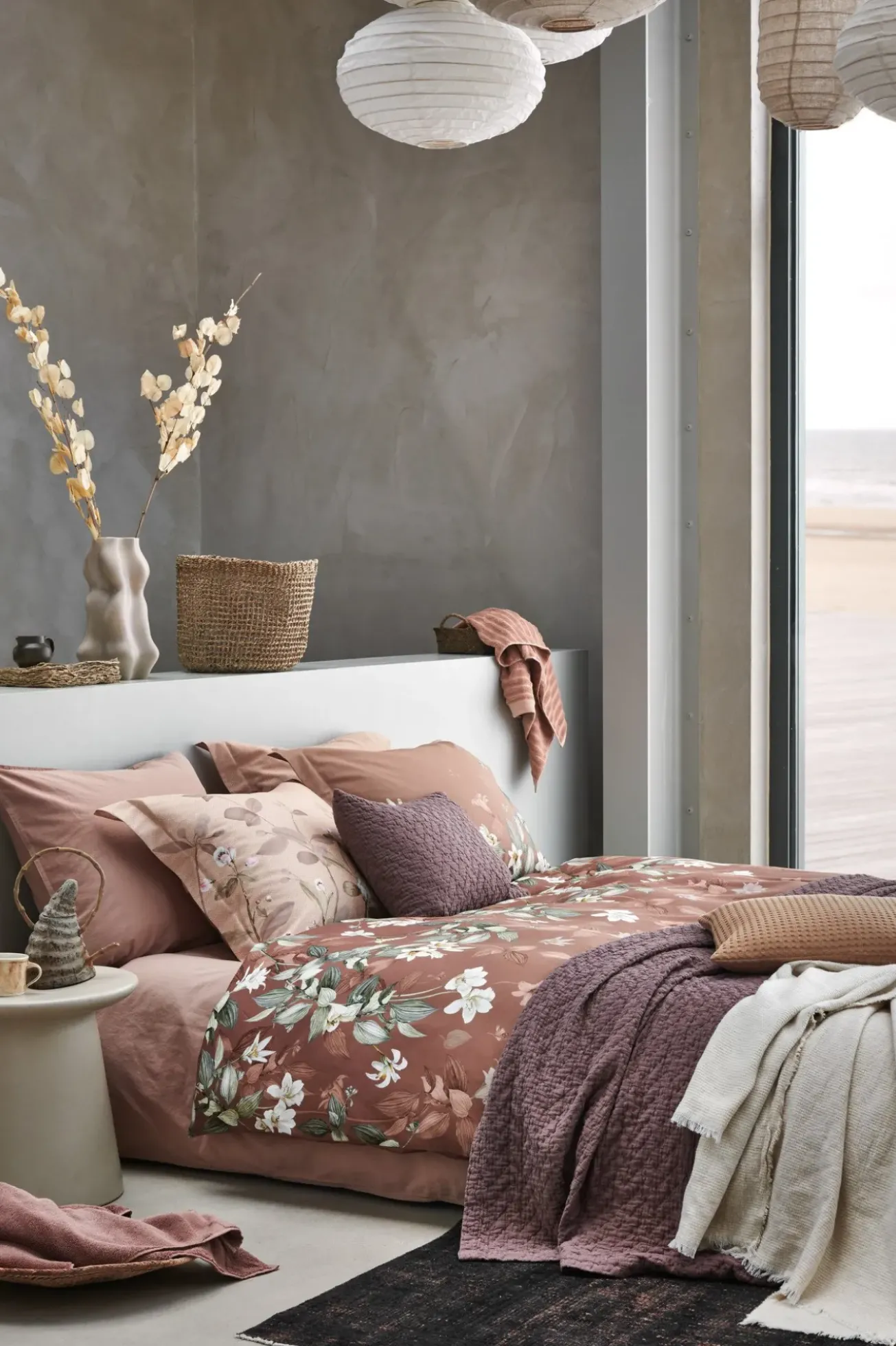 Bath & Living Vandyck Duvet cover FAIRY Praline 200x220 cm (satin) SASA21206