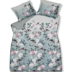 Bath & Living Vandyck Duvet cover FLORAL CHARM Pearl Blue 240x220 cm (satin) SAM122105