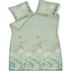 Bath & Living Vandyck Duvet cover FLOWER GARDEN Smoke Green 200x220 cm (SAM123104)