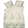 Bath & Living Vandyck Duvet cover FLOWER GARDEN Cream Tan 240x220 cm (SAM123104)