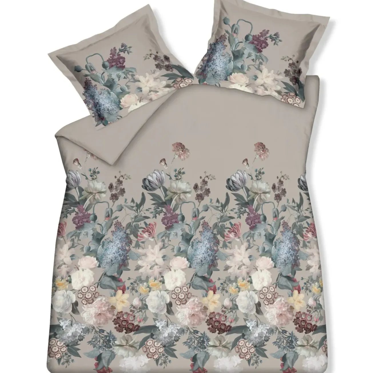Bath & Living Vandyck Duvet cover FLOWERBOMB Cream Tan 200x220 cm (SAM122229)