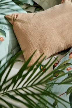 Bath & Living Vandyck Duvet cover FRUIT GARDEN Light Green 200x220 cm (satin cotton)