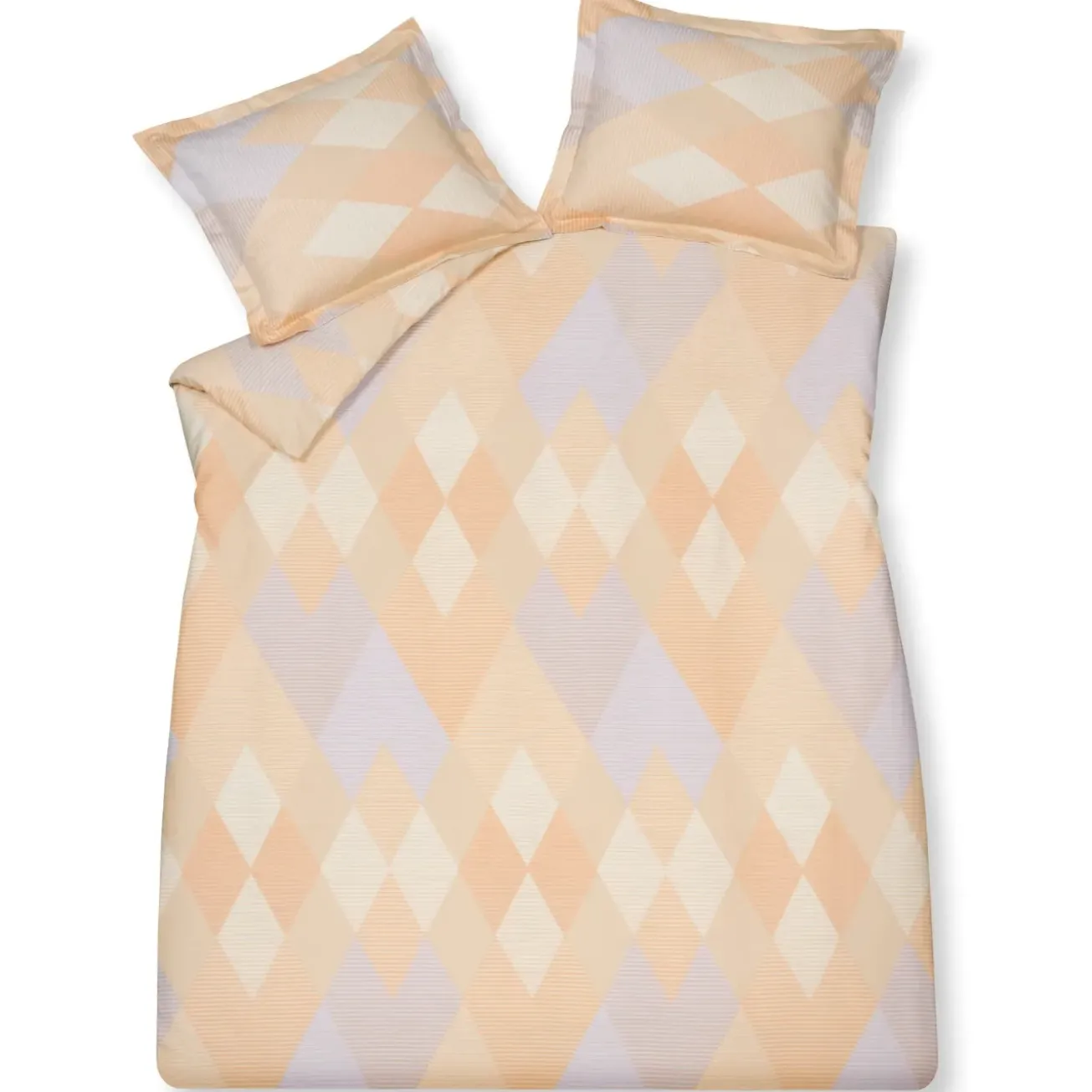 Bath & Living Vandyck Duvet cover GLAZE Apricot Blush 200x220 cm (satin cotton)