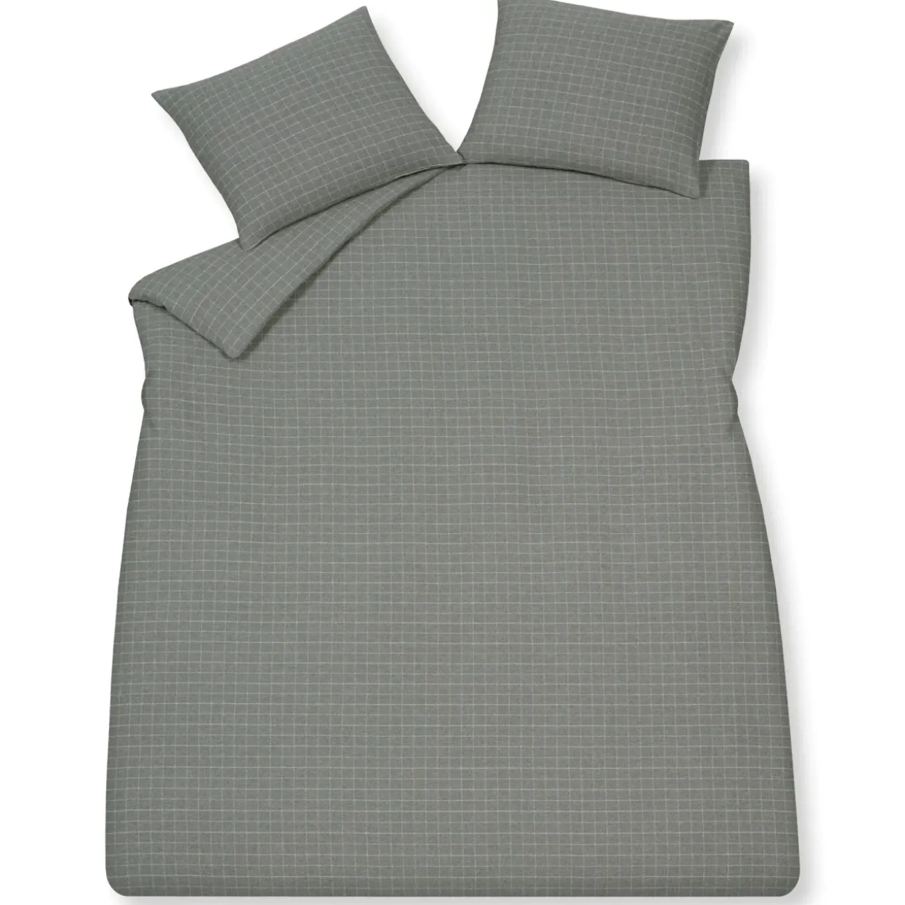 Bath & Living Vandyck Duvet cover GOTENBURG Gray 240x220 cm (flannel)