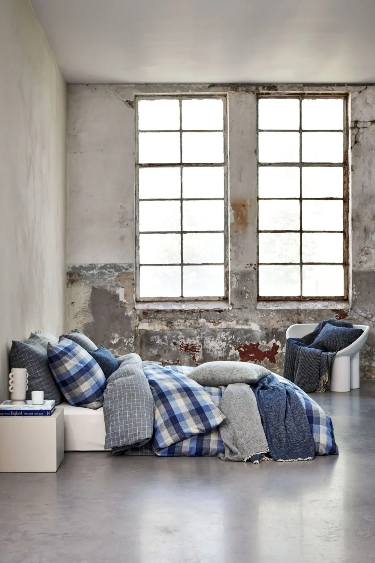 Bath & Living Vandyck Duvet cover GOTENBURG Gray 240x220 cm (flannel)