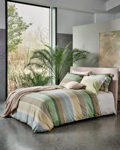Bath & Living Vandyck Duvet cover HAPPY SLEEP Smoke Green 240x220 cm (satin cotton)