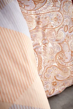 Bath & Living Vandyck Duvet cover HAPPY FEVER Apricot Blush 140x220 cm (satin cotton)