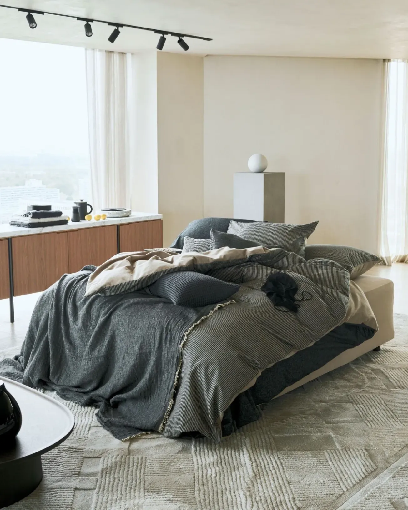Bath & Living Vandyck Duvet cover HOME GARDA uni 200x220 cm (flannel)
