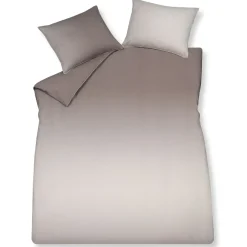 Bath & Living Vandyck Duvet cover HOME Milano 240x220 cm, color Taupe (satin cotton)