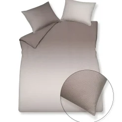 Bath & Living Vandyck Duvet cover HOME Milano 240x220 cm, color Taupe (satin cotton)