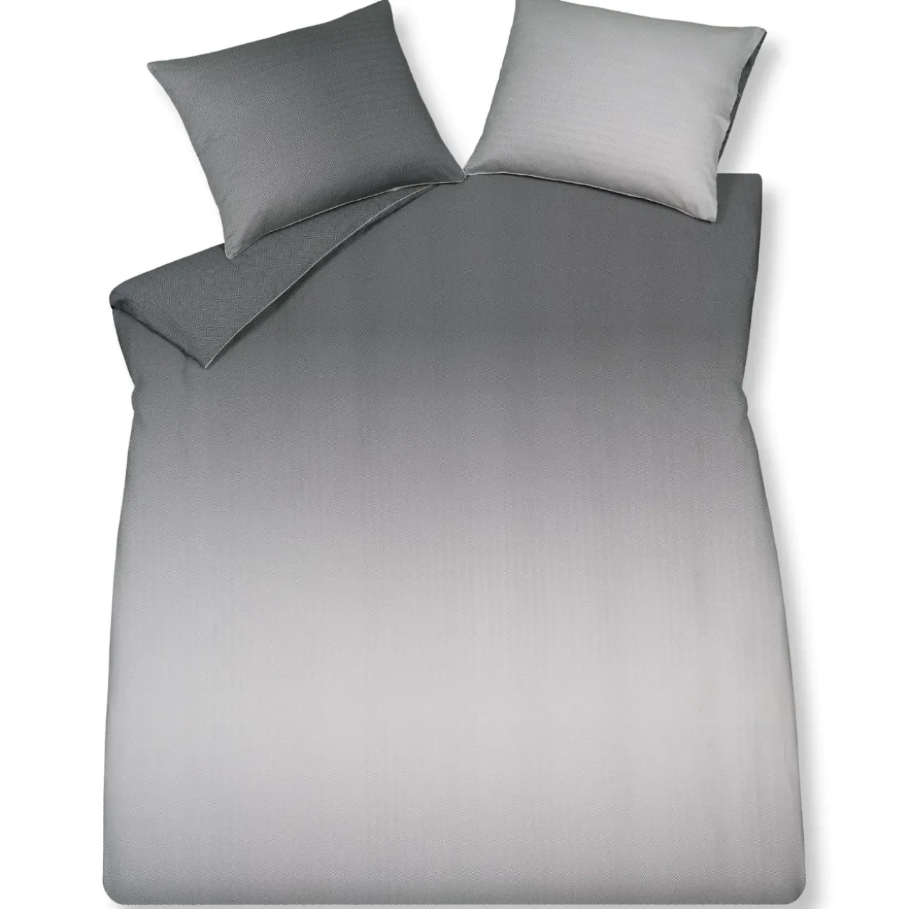 Bath & Living Vandyck Duvet cover HOME Milano Off Black 200x220 cm (satin cotton)