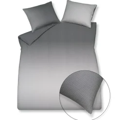 Bath & Living Vandyck Duvet cover HOME Milano Off Black 200x220 cm (satin cotton)
