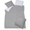 Bath & Living Vandyck Duvet cover HOME Puglia Gray 200x220 cm (percale cotton)