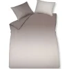 Bath & Living Vandyck Duvet cover HOME Milano 140x220 cm, color Taupe (satin cotton)