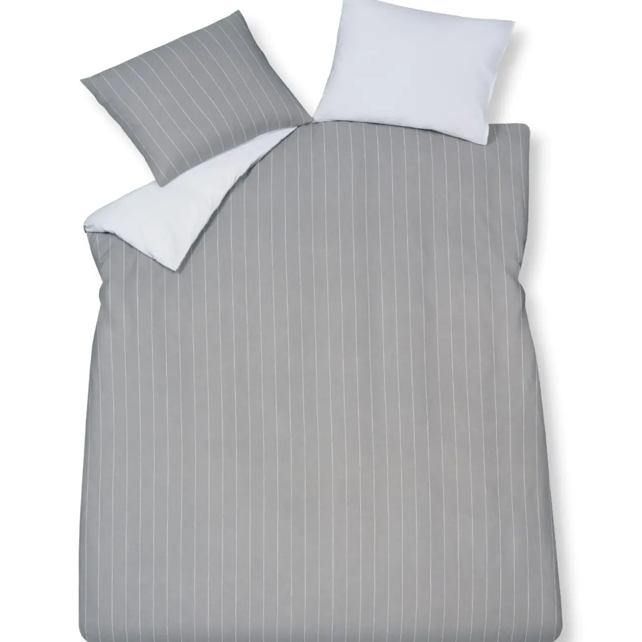 Bath & Living Vandyck Duvet cover HOME Puglia Gray 240x220 cm (percale cotton)