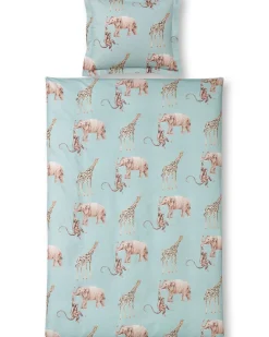 Kids Bath & Living Vandyck Duvet cover KIDS Elephant 140x220 cm Dusty Blue (KIBB19202)