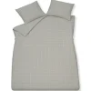 Bath & Living Vandyck Duvet cover MALMO Coolgrey 240x220 cm (flannel)