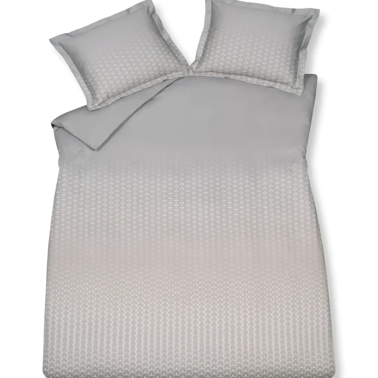 Bath & Living Vandyck Duvet cover MEDITATE Gray 140x220 cm (satin cotton)