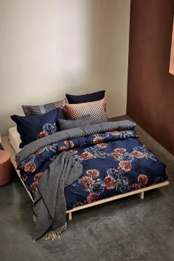 Bath & Living Vandyck Duvet cover MIDNIGHT HOUR Blue Ink 140x220 cm (satin cotton)