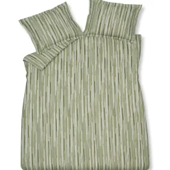 Bath & Living Vandyck Duvet cover MORNING MATCHA smoke green 140x220 cm (cotton)