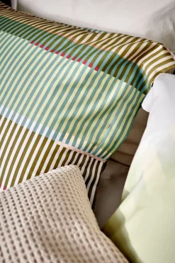 Bath & Living Vandyck Duvet cover OPTIMIST Smoke Green 200x220 cm (satin cotton)
