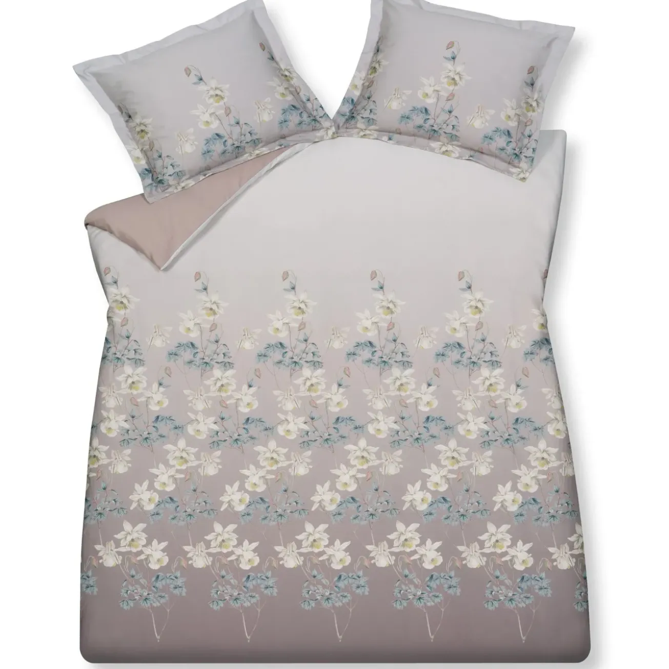 Bath & Living Vandyck Duvet cover PEACEFUL Stone 240x220 cm (satin) SAM122110