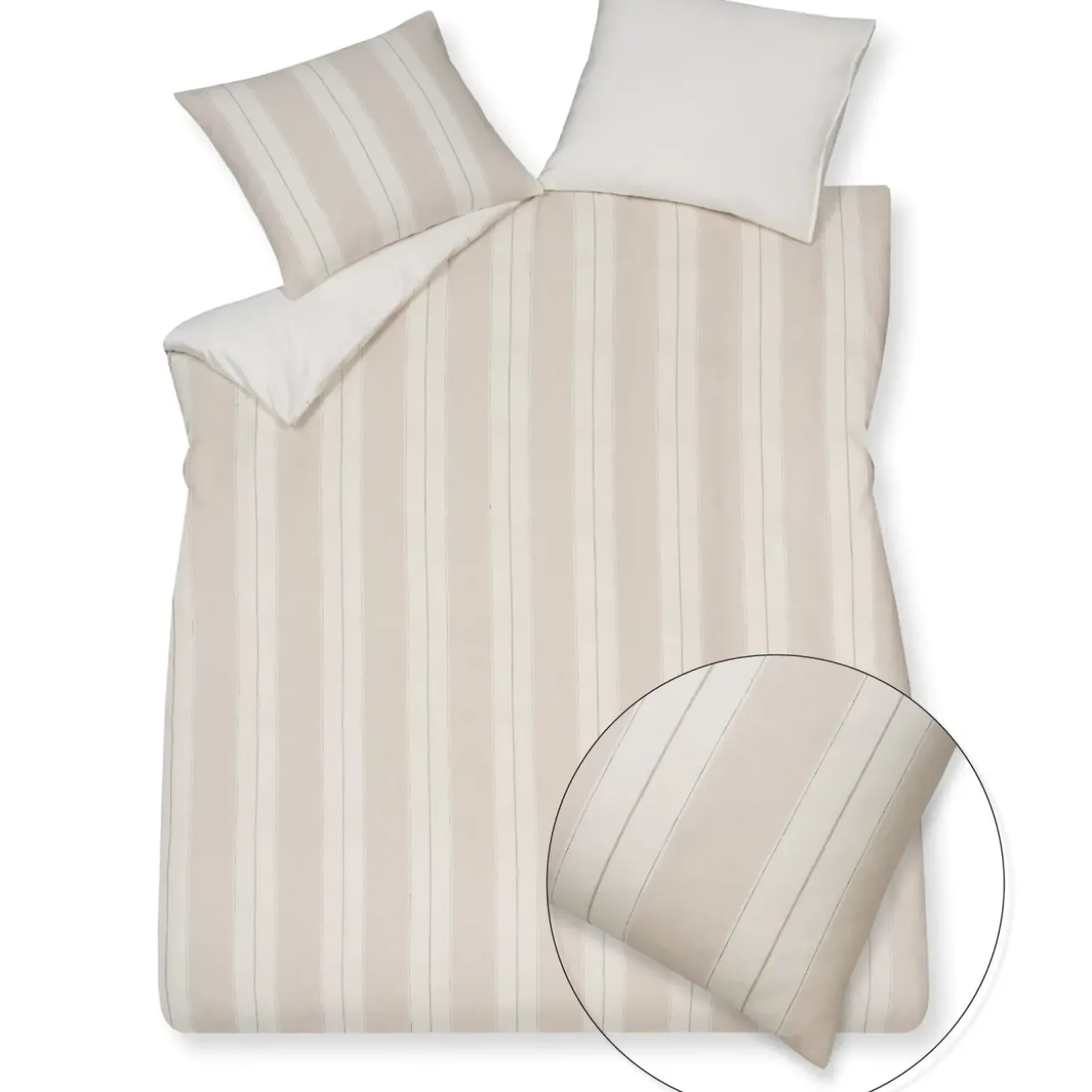 Bath & Living Vandyck Duvet cover PURE 78 Linen 200x220 cm (linen/cotton)