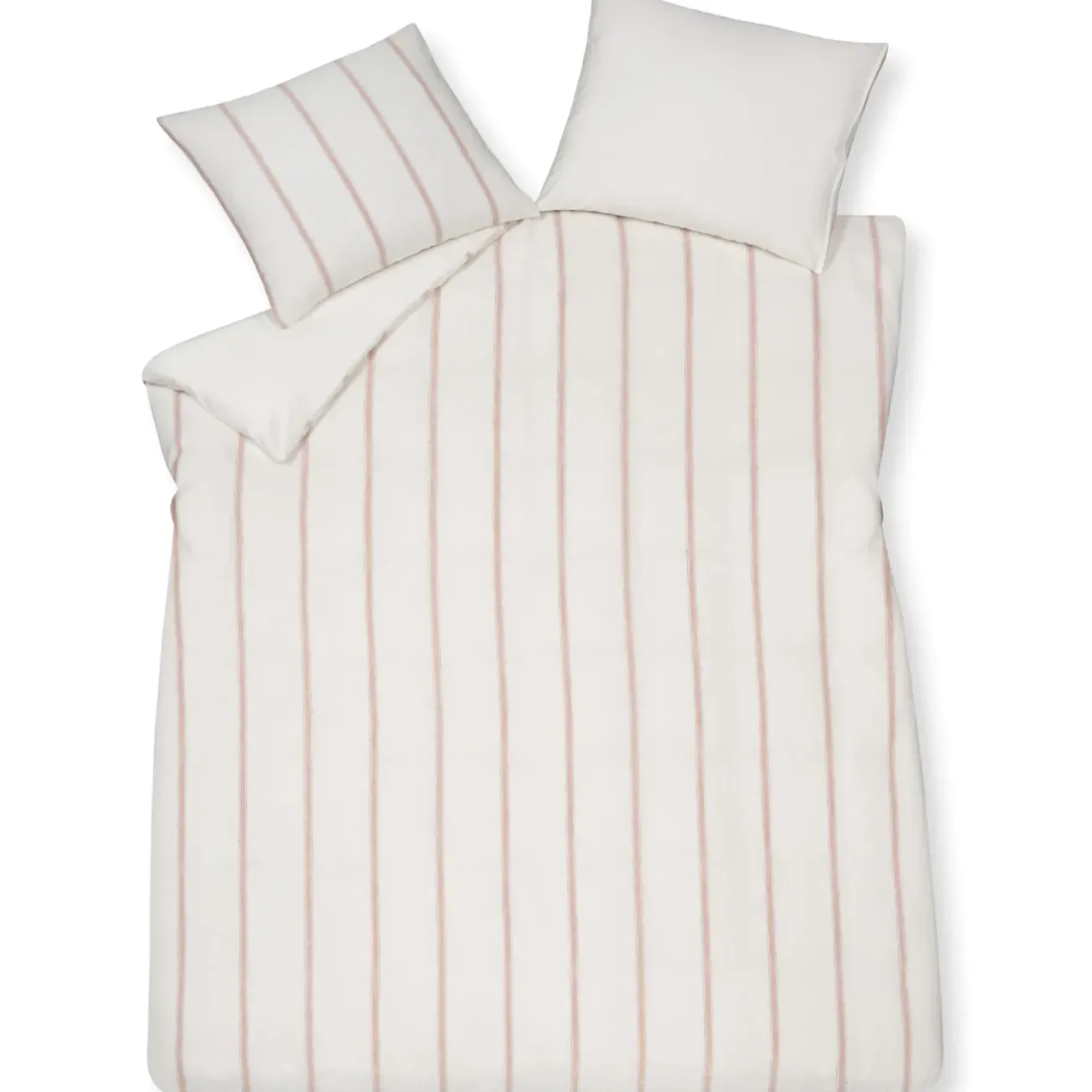 Bath & Living Vandyck Duvet cover PURE 77 Off White 240x220 cm (linen/cotton)