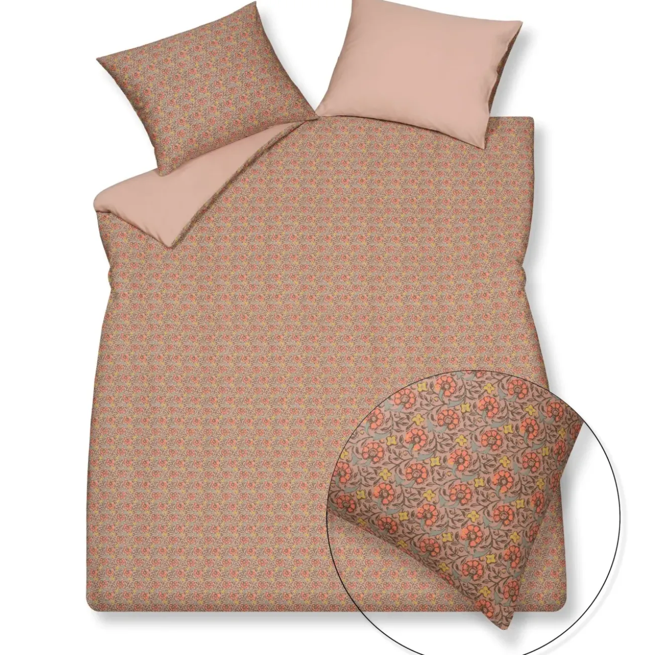 Bath & Living Vandyck Duvet cover PURE 70 multi 140x220 cm (satin cotton)