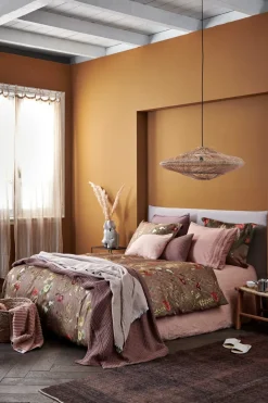 Bath & Living Vandyck Duvet cover PURE 07 Toffee 200x220 cm (linen / satin cotton) PRSA17207
