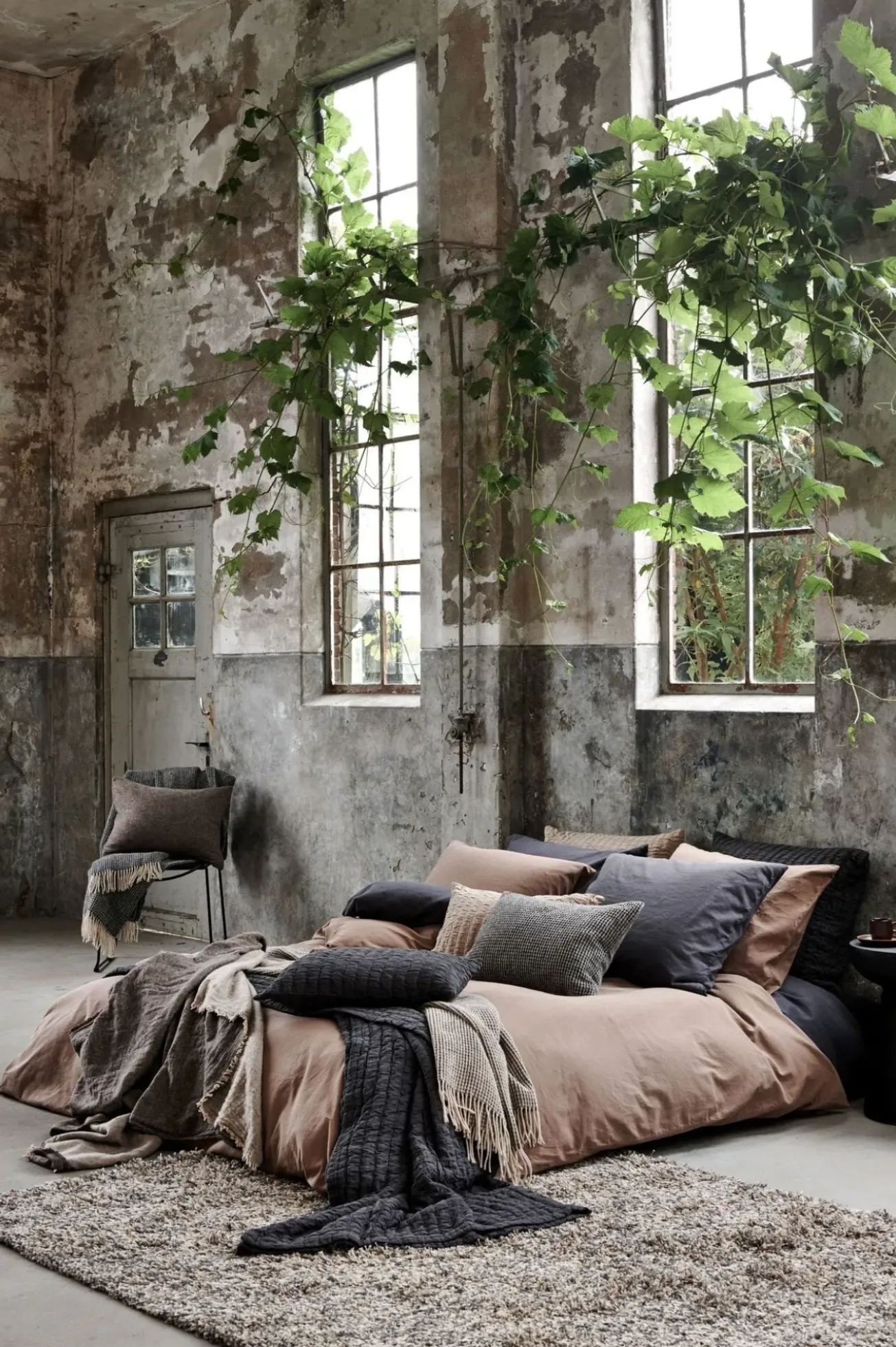 Bath & Living Vandyck Duvet cover PURE 66 Taupe 200x220 cm (hemp / cotton)