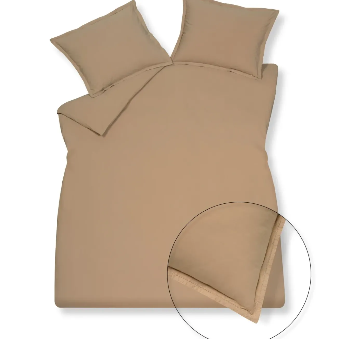 Bath & Living Vandyck Duvet cover PURE 50 Old Rose 140x220 cm (percale cotton) PRSA20250