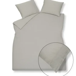 Bath & Living Vandyck Duvet cover PURE 07 Cool Gray 140x220 cm (linen / satin cotton) PRSA17207