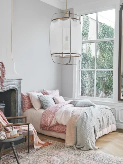 Bath & Living Vandyck Duvet cover PURE 41 Brick Dust 140x220 cm (linen / cotton) PRSA20141