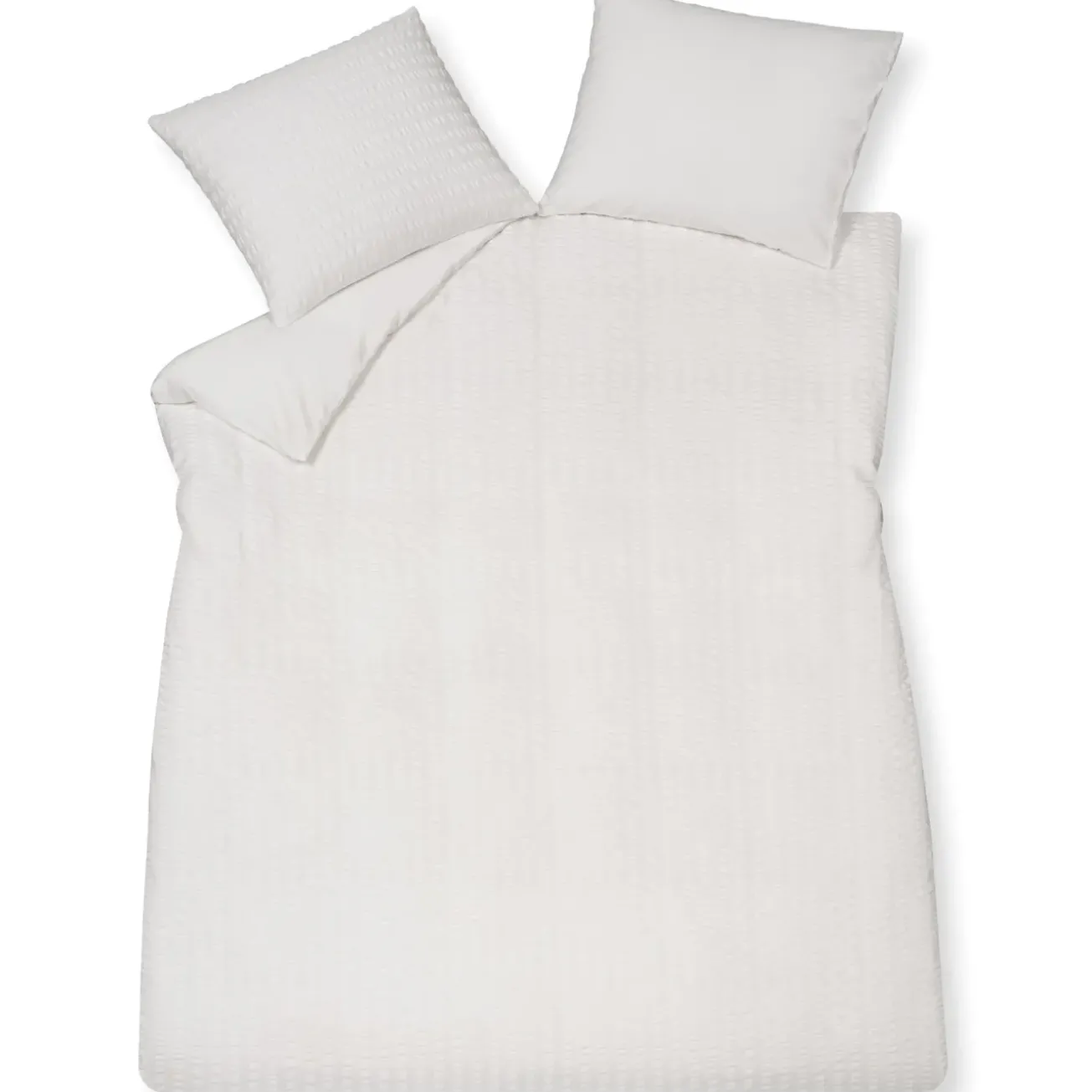Bath & Living Vandyck Duvet cover PURE 80 White 200x220 cm (cotton)